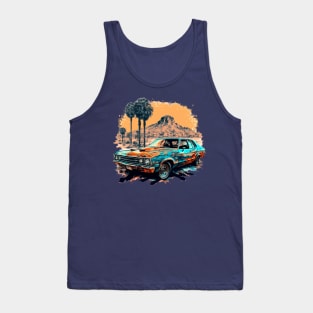 70s Desert Muscle Car Tank Top